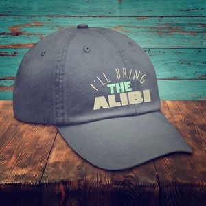 Piper Lou hat, I’ll Bring the Alibi (navy)